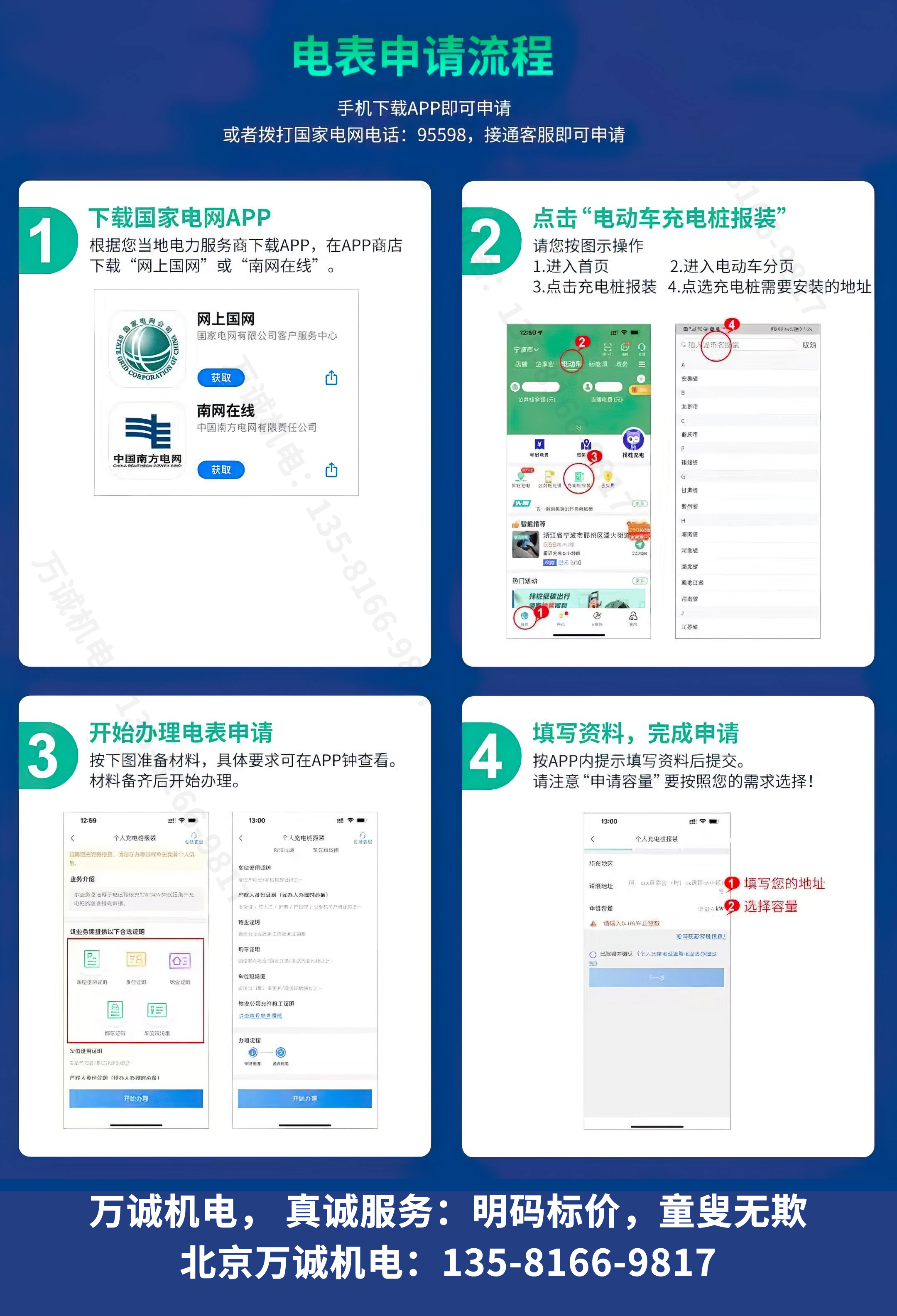 北京新能源電表申請流程圖